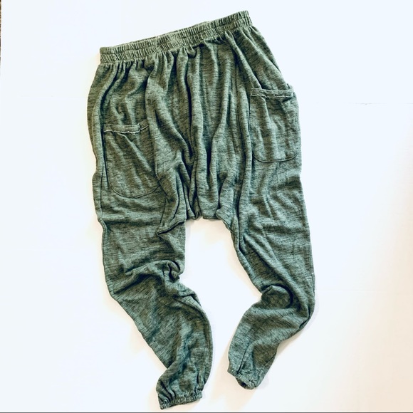 SOLD Free People Army Green Harem Pants  XS - Picture 3 of 8
